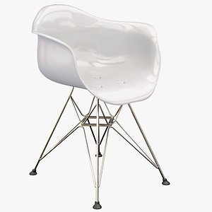 3d dar armchair chairs model