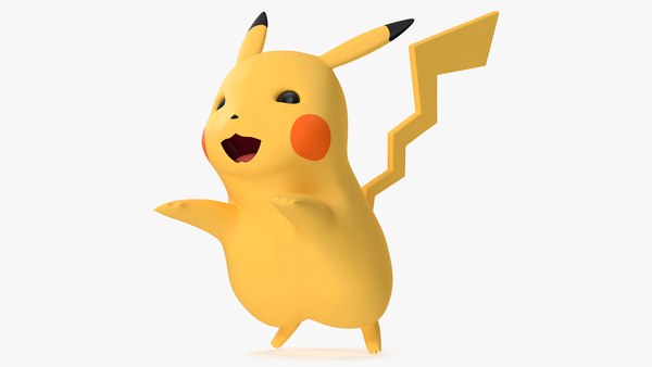 modelo 3d Personaje Pikachu aparejado - TurboSquid 2080807