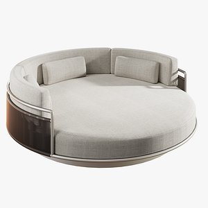 3D Round bed