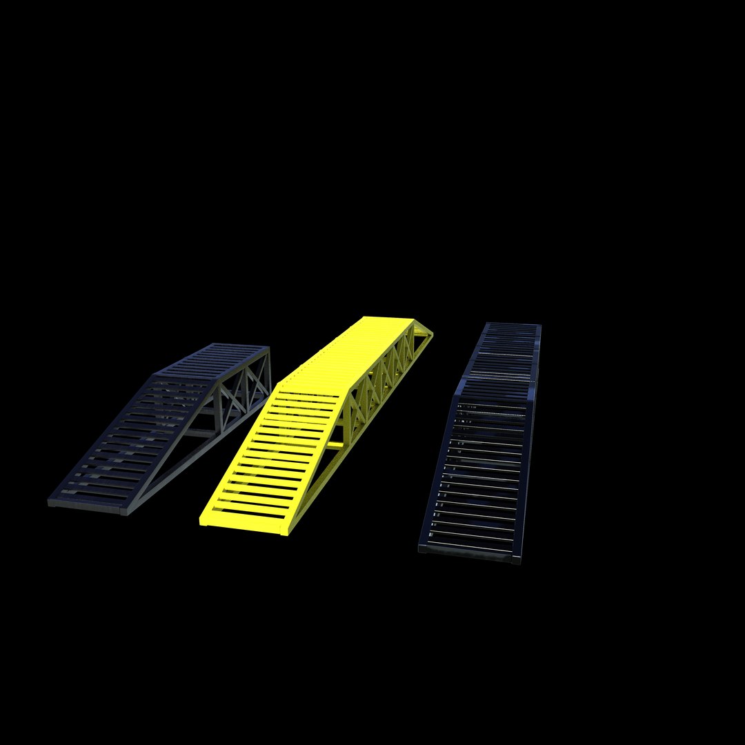 3D Modular Ramp Set 3D Model - TurboSquid 2529851