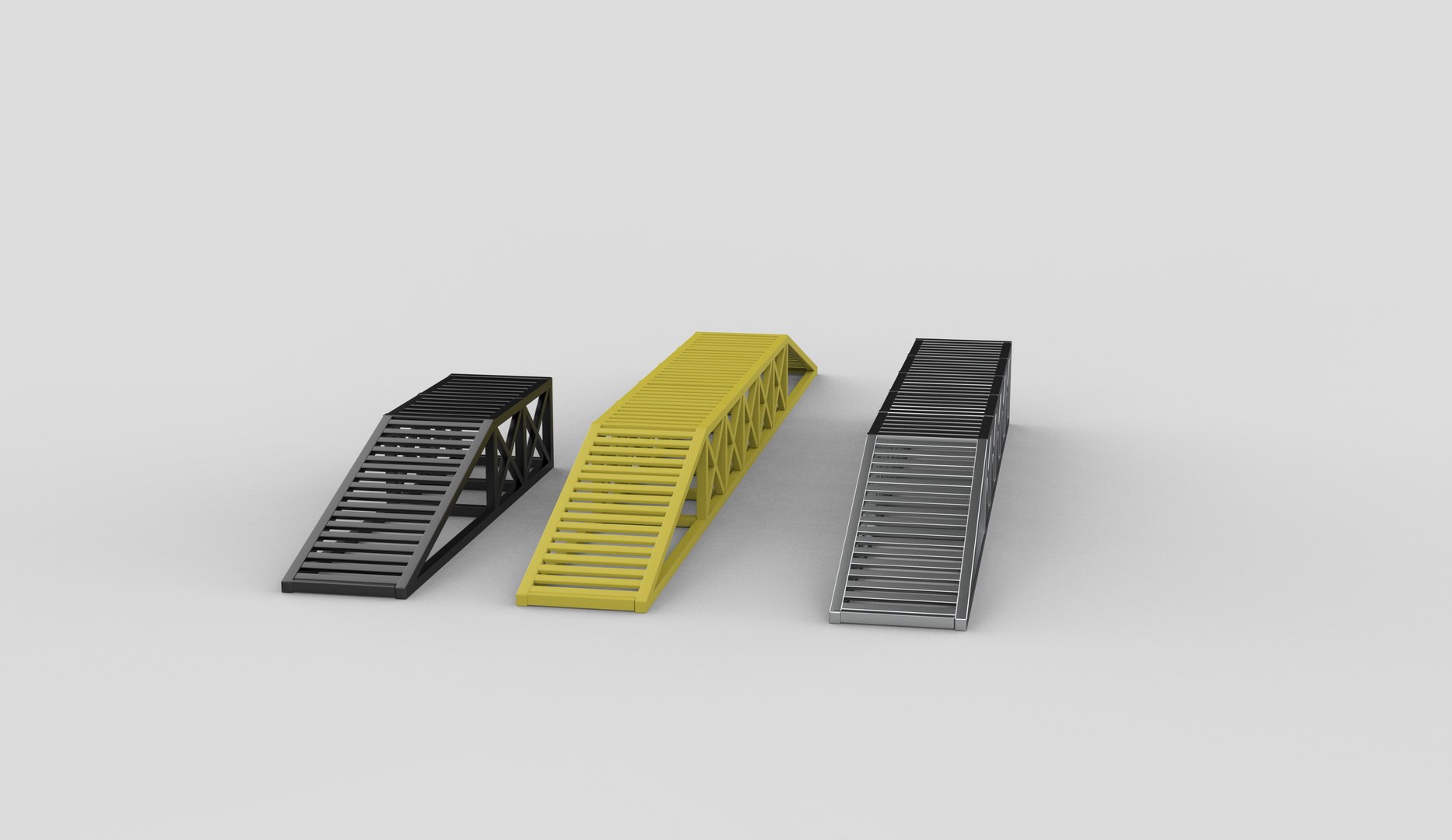 3D Modular Ramp Set 3D Model - TurboSquid 2529851