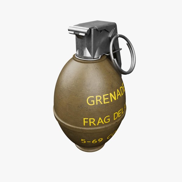 3D model M26 grenade - TurboSquid 1726657