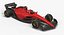 Formula 1 Red F1 Team Season 2022 Race Car