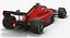 Formula 1 Red F1 Team Season 2022 Race Car