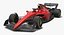 Formula 1 Red F1 Team Season 2022 Race Car