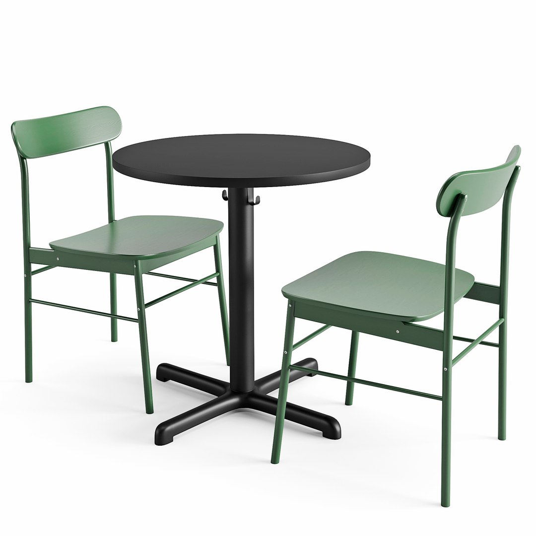3D Model Table Chair Stensele Ronninge - TurboSquid 1448286
