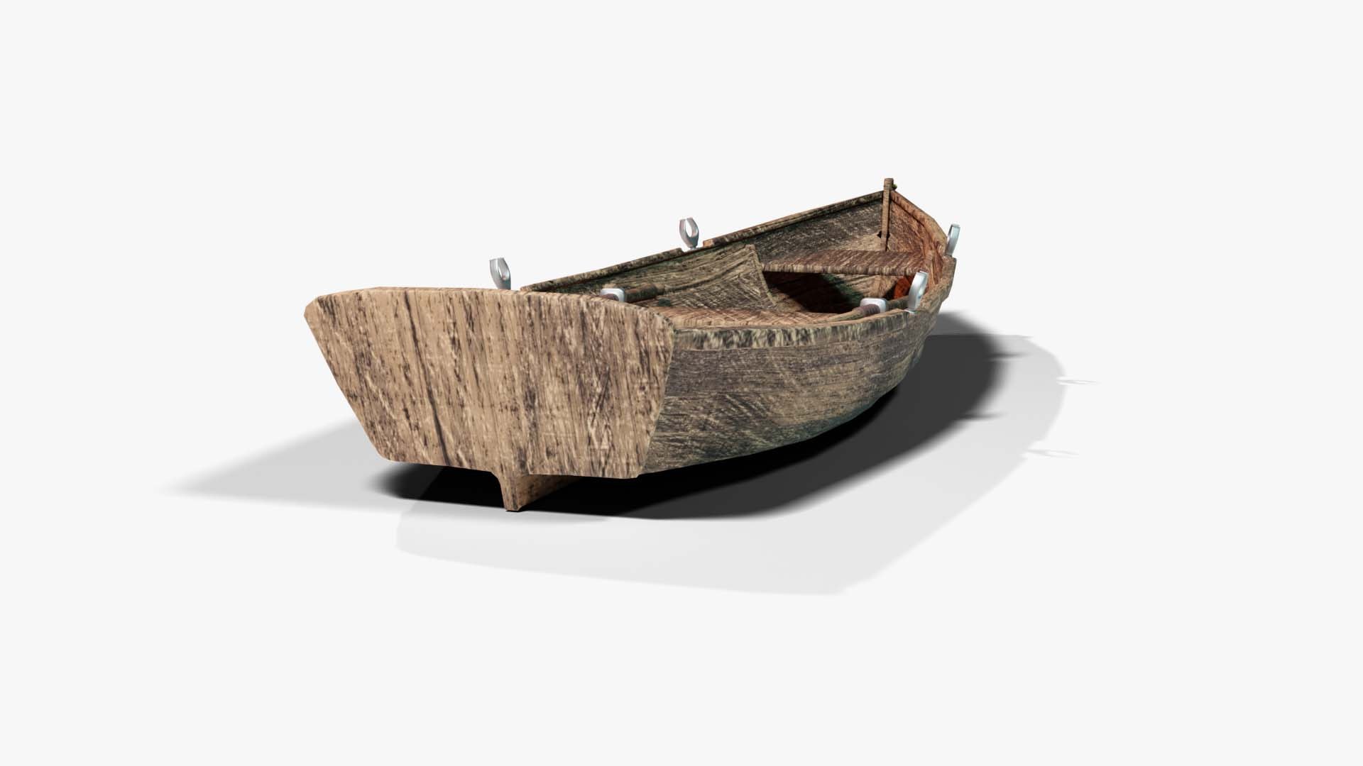 3D Rowboat https://p.turbosquid.com/ts-thumb/ez/mbOWA3/DZ/brown_onwhite_back34/jpg/1755903130/1920x1080/fit_q87/e0de76fb234c4f6c48f319eecc16002e2fa62c11/brown_onwhite_back34.jpg