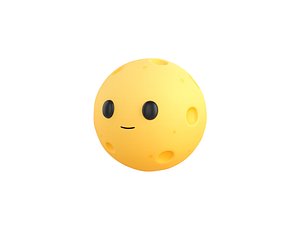 3D Character224 Moon