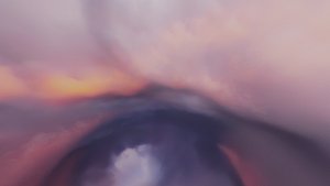 HDRI Panoramic Sky - 360 - cloud sky Low-poly 3D model