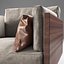 Sherwood Leather Exposed Wood Frame Chair