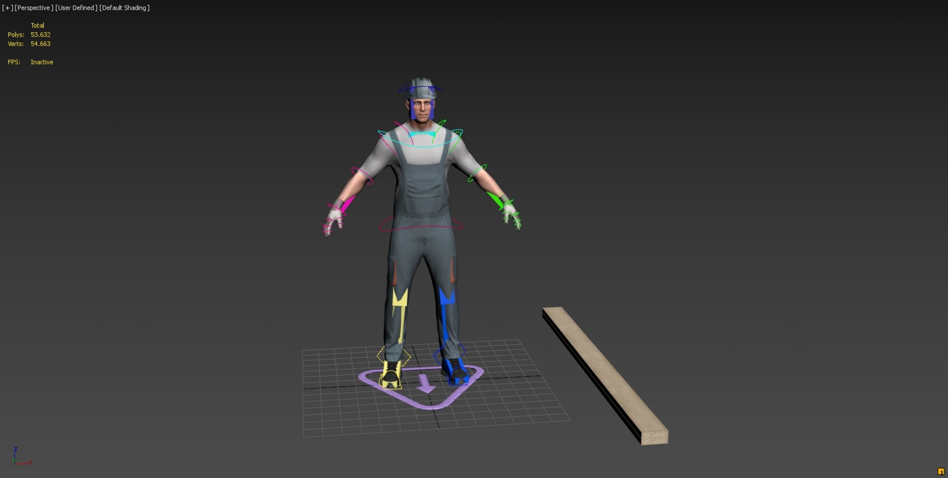 Workman Idle Animation 01 3D - TurboSquid 1826580