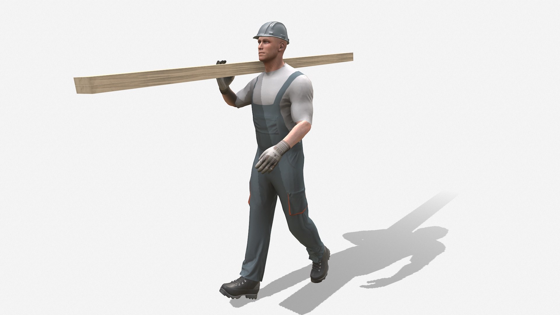 Workman Idle Animation 01 3D - TurboSquid 1826580