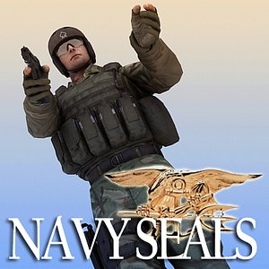 3d max combat seals mk18 p226