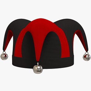 harlequin hat 3D model