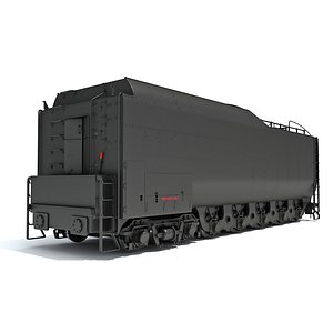 Steam Train Coal Tender Car