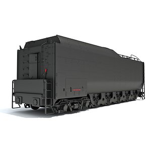 Steam Train Coal Tender Car