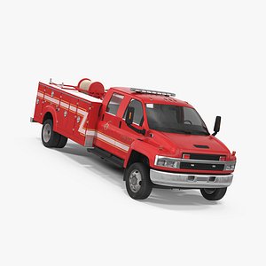 Fire Truck 3D Model