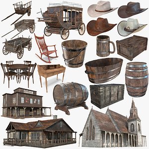 Western Collection - PBR Textures