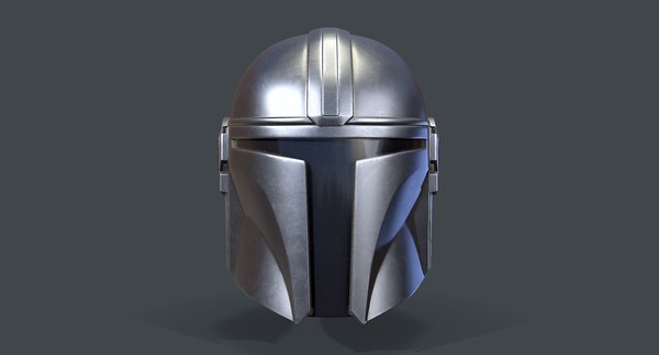 3D model ready mandalorian helmet - TurboSquid 1482285