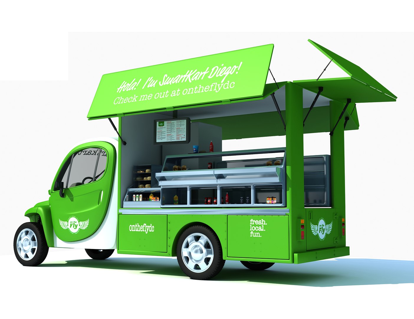 Fly Food Truck 3d 3ds