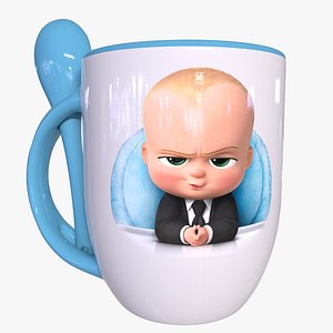 Baby cup 3D model