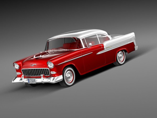 シボレーベルエアクーペ19553Dモデル - TurboSquid 652591