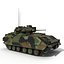 Véhicule de combat d'infanterie Bradley M2 Rigged Camo