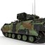 Véhicule de combat d'infanterie Bradley M2 Rigged Camo