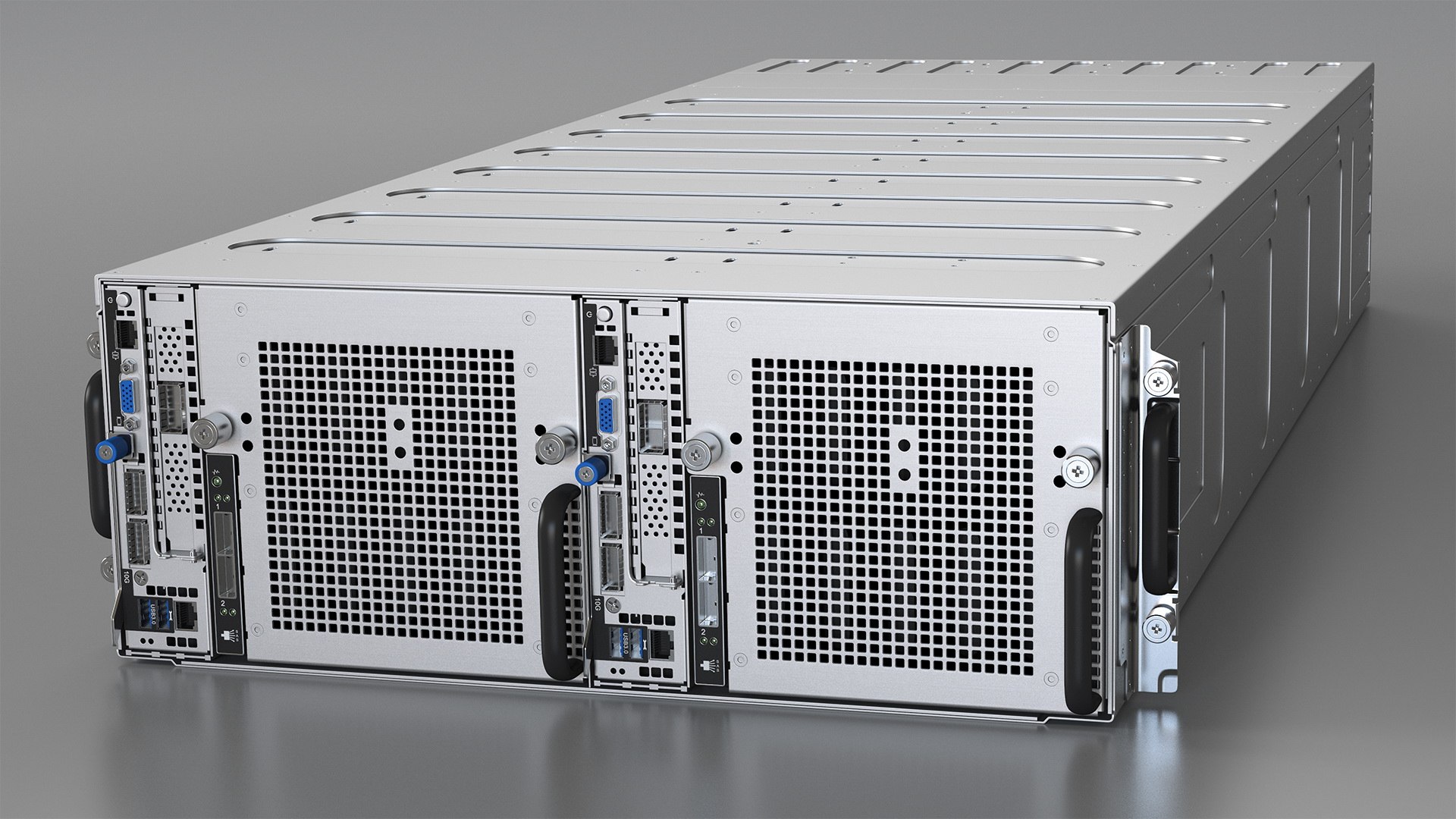 HPE Cloudline CL5200 Server Closed 3D model preview