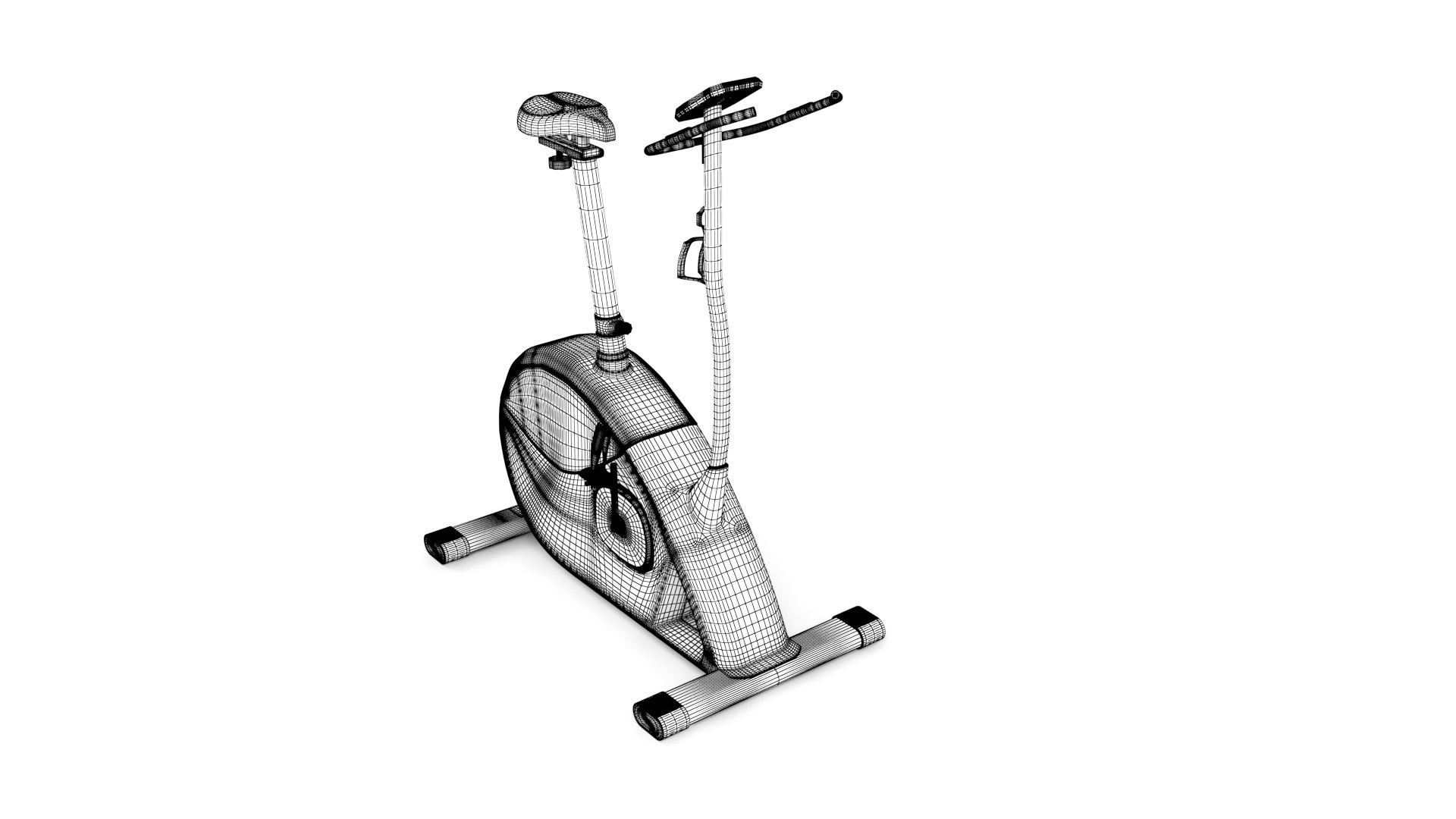 3D stationary bike model - TurboSquid 1364026