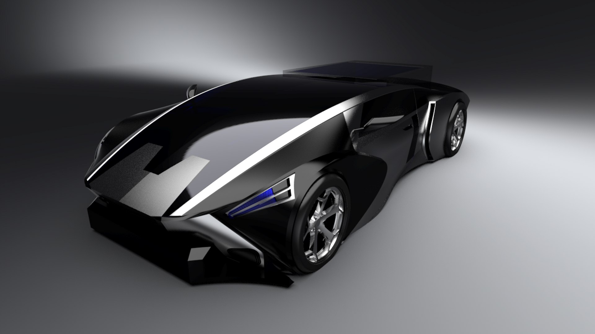 3D concept hyper car sports model - TurboSquid 1805184