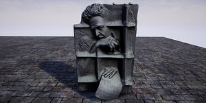 Wallpaper Statue of a Turkish Man