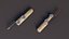 Lowpoly Prison Knifes Collection