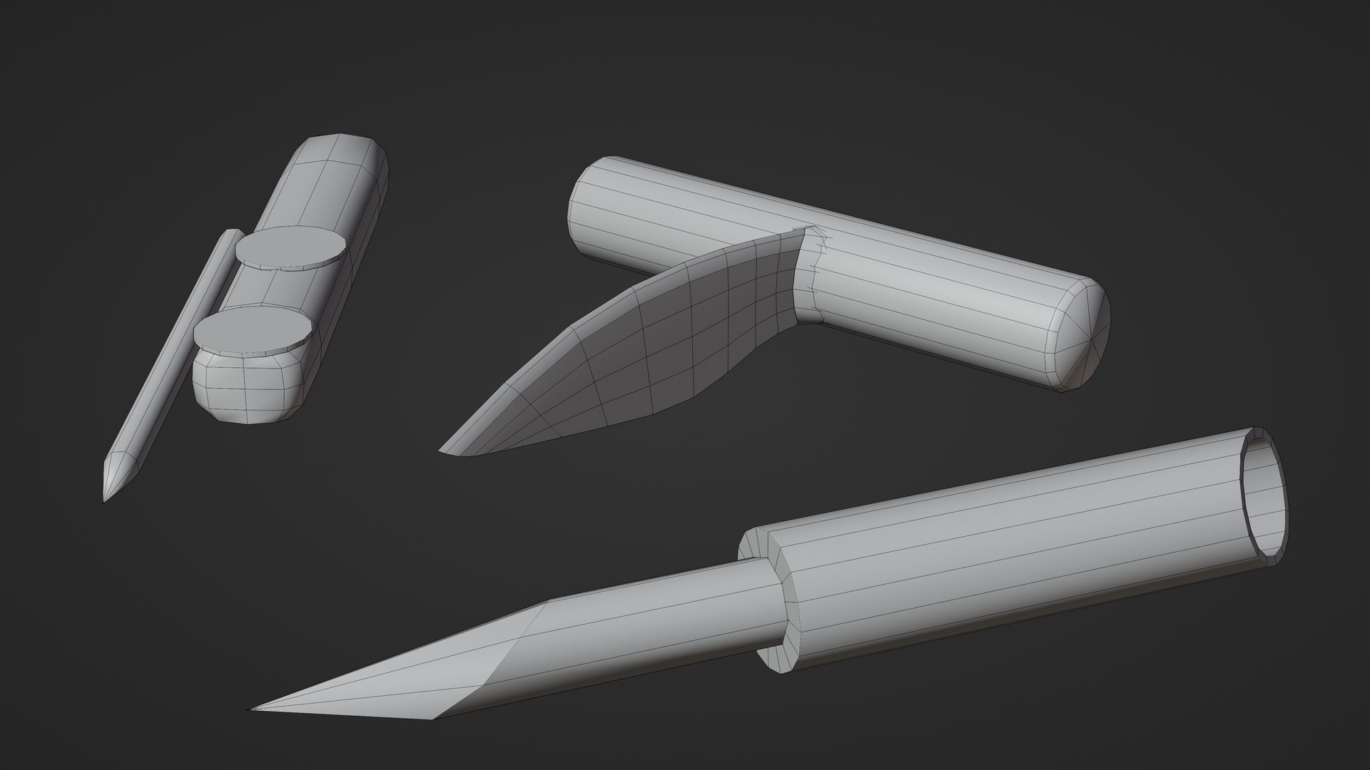 Lowpoly Prison Knifes Collection 3D model https://p.turbosquid.com/ts-thumb/f0/Q5Phsw/Bj/wire/png/1737025250/1920x1080/fit_q87/70397ee44fdfaa86f8997a1ff480886ed3ff72ab/wire.jpg