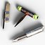 Lowpoly Prison Knifes Collection