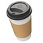 Takeout Coffee Cup with Lid and Holder