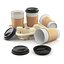 Takeout Coffee Cup with Lid and Holder