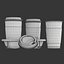 Takeout Coffee Cup with Lid and Holder