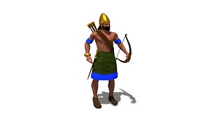 Akkad Archer 3D model