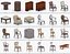Interior Collection Furniture - 1600+ Megapack