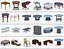 Interior Collection Furniture - 1600+ Megapack
