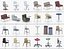 Interior Collection Furniture - 1600+ Megapack