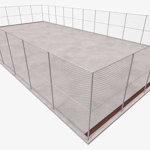 3D outdoor court model