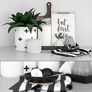 decorative set 3D model