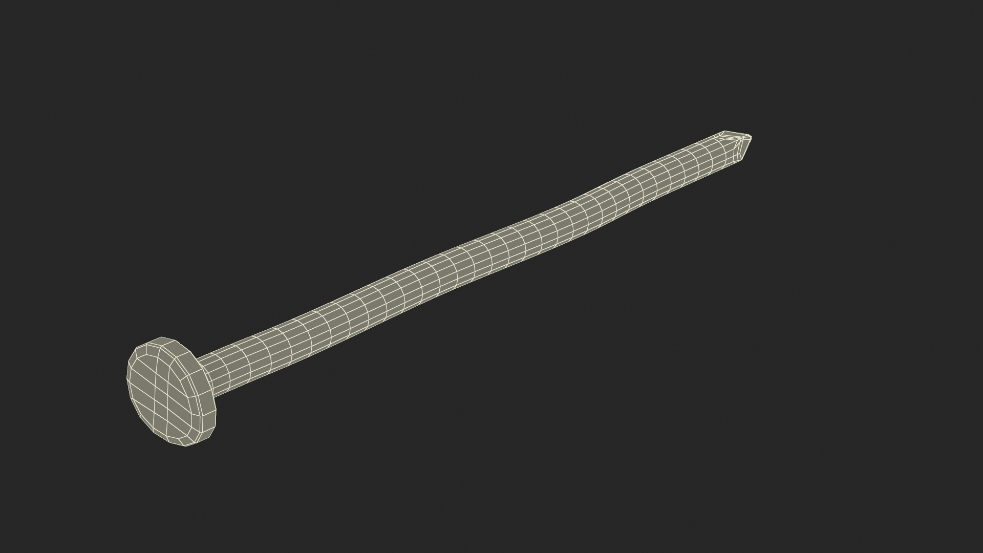 Framing Nails Old 3d Model Turbosquid 2059851