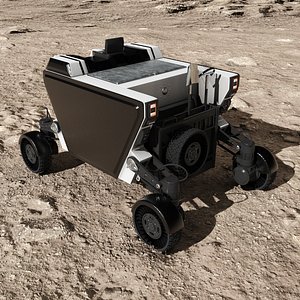 FLEX Moon Rover PBR 3D