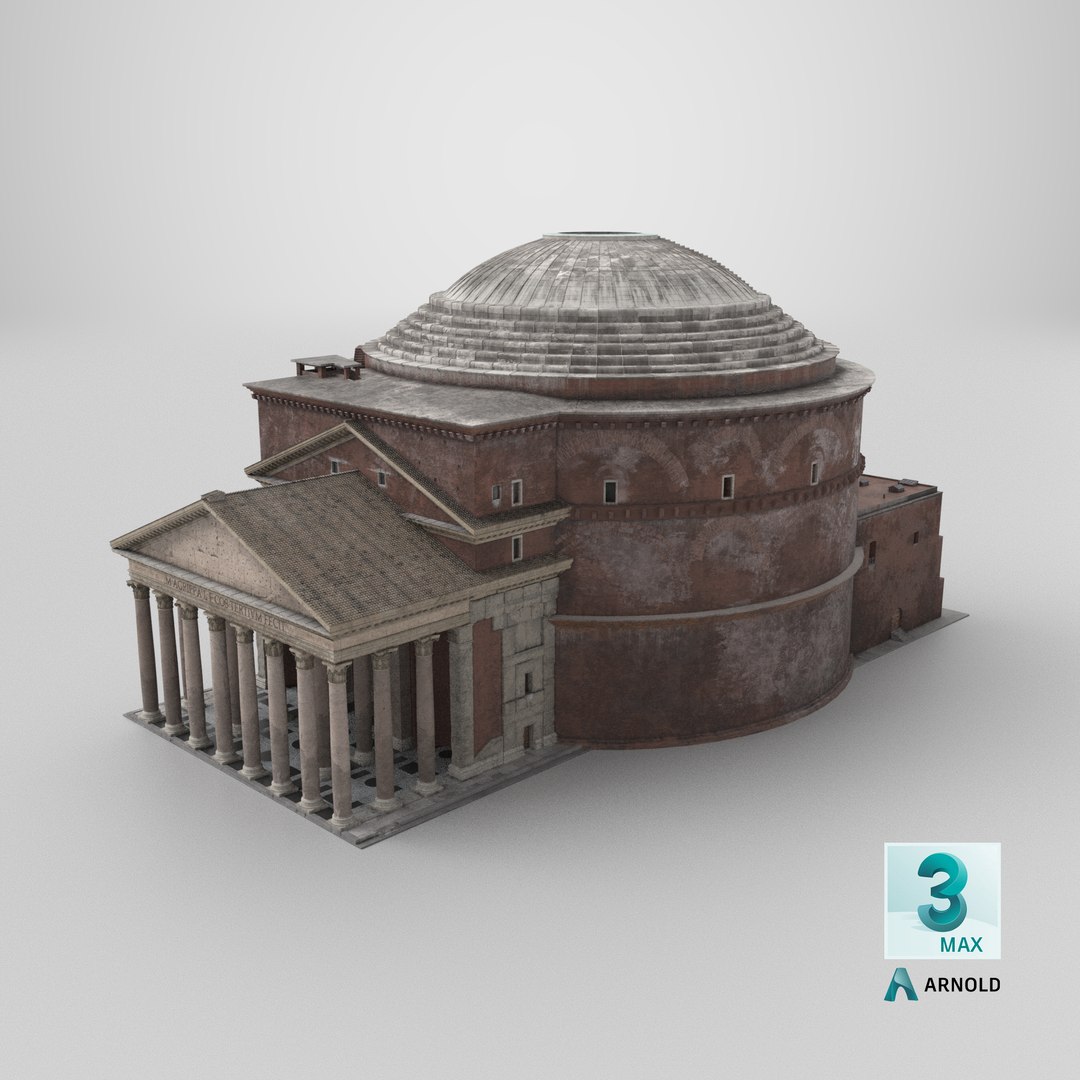 Ancient Roman Pantheon Building 3D model https://p.turbosquid.com/ts-thumb/f0/k1I7Bi/Qt/stemcell_max_arnold_render/png/1736787961/1920x1080/fit_q87/30d15c9962323be1c4fa3f06c43a790b78d99974/stemcell_max_arnold_render.jpg