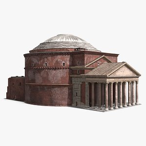 Ancient Roman Pantheon Building
