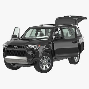 Toyota 4Runner 2015 Rigged 3D Model