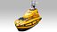 Robot Ships C-Worker 4 ASV Vessels PBR 3D model